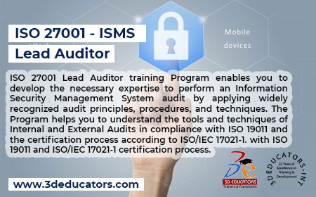 Certified Lead Auditor ISO 27001 Information Security Management System