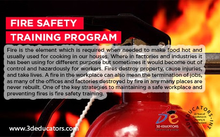 Fire Safety training for Individuals , Organization, Factories, Industries and Government Employees