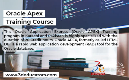 Oracle Apex Training In Karachi