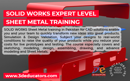 Solid Works Expert Level Sheet Metal Training