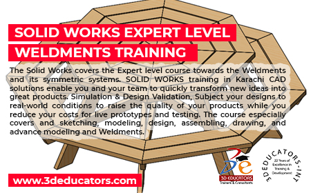 Solid Works Expert Level Weldments Training